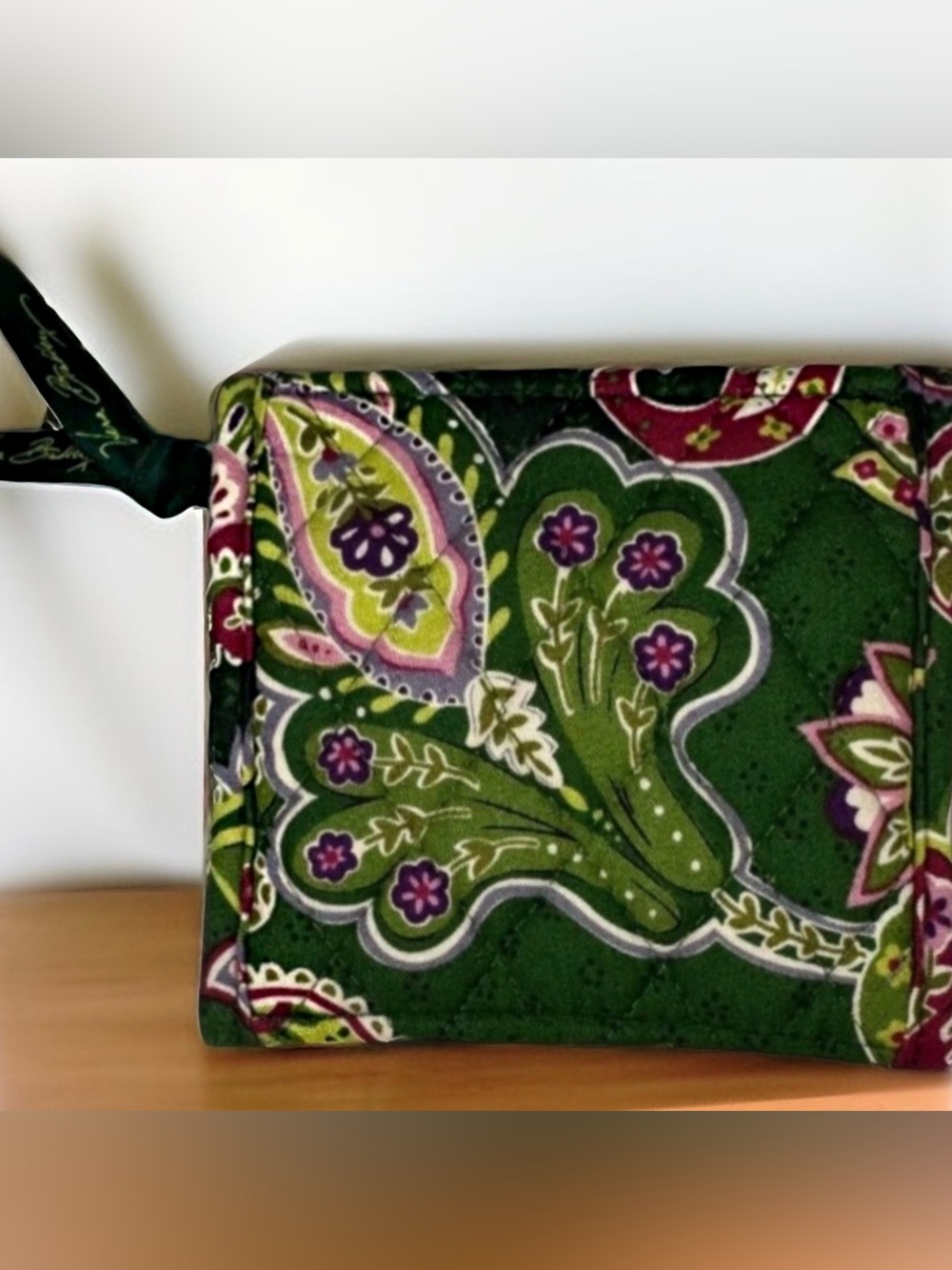 Vera Bradley Euro Wallet in "Chelsea Green" pattern